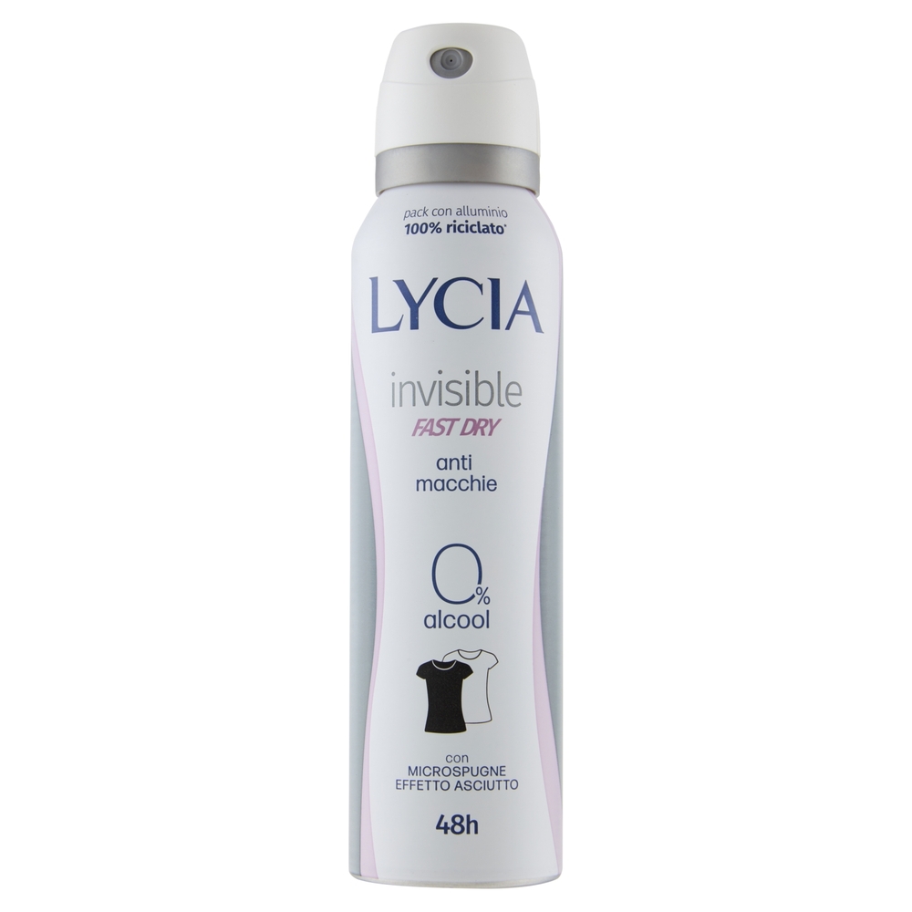 Lycia invisible Fast Dry deo spray 150 ml
